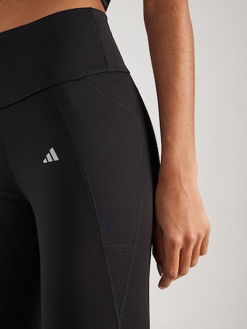 ADIDAS PERFORMANCE Regular Sportbroek 'Run Essentials Stay In Play 7/8' in Zwart