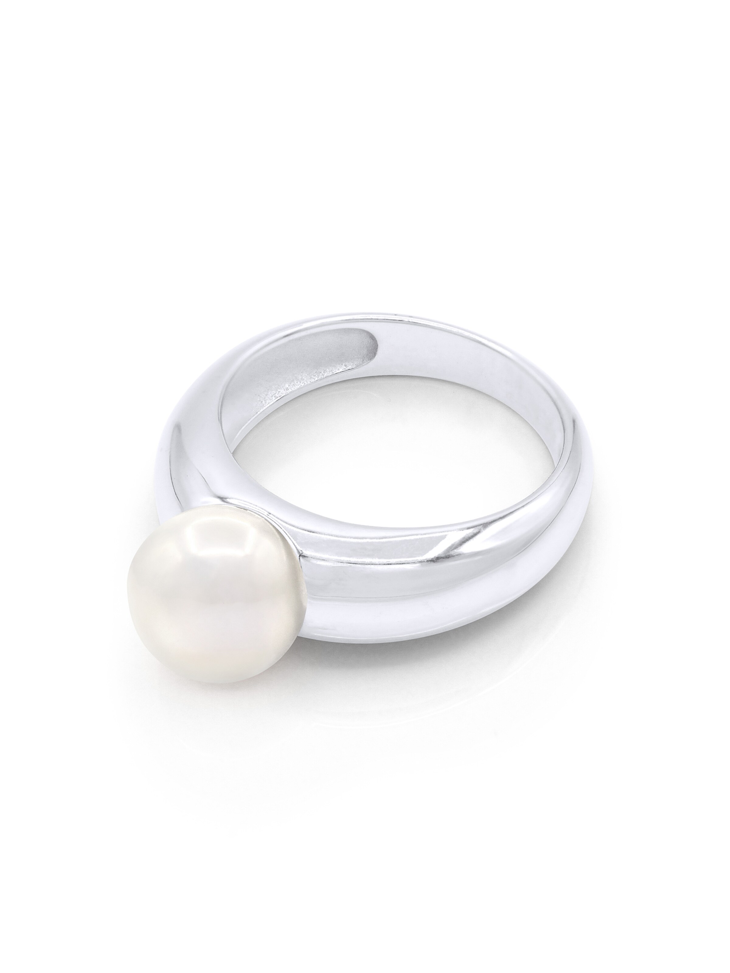 Bague 'VILLENEUVE' Ateliers Saint Germain en blanc