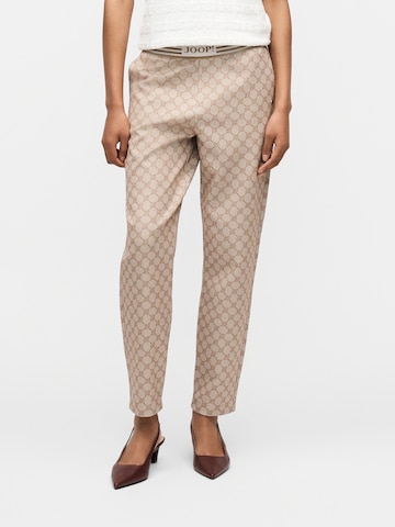 JOOP! Tapered Byxa 'Taruna' i brun: framsida