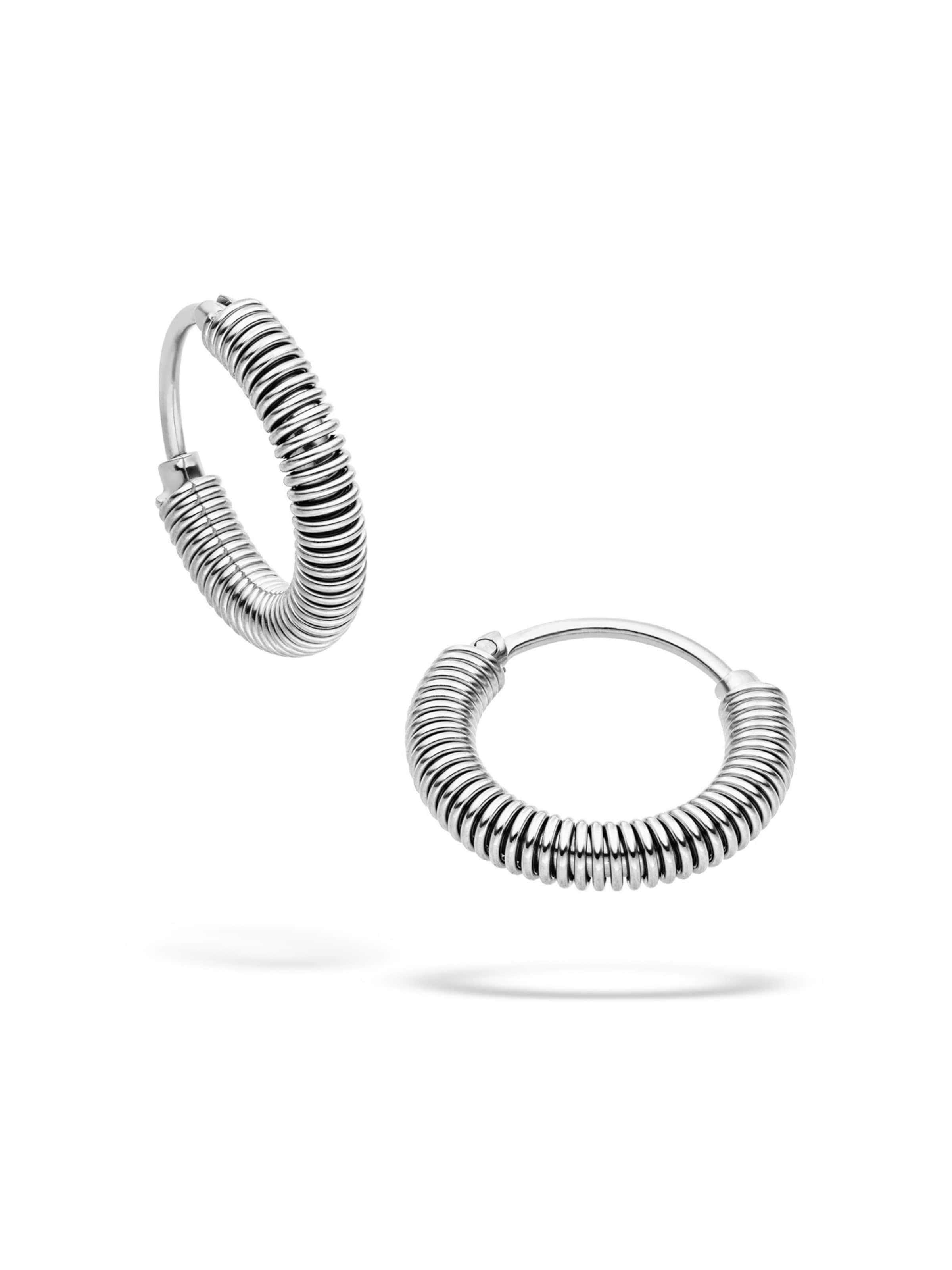 Liebeskind Berlin Oorbellen 'Twist' in Zilver