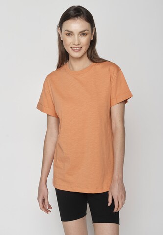 GREENBOMB Shirt in Orange: front