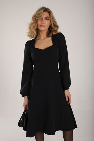 Awesome Apparel Dress in Black: front