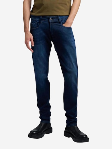 REPLAY Slimfit Jeans in Blauw: voorkant