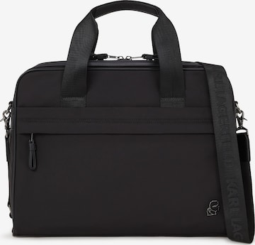 Karl Lagerfeld Kova salkku ' K/Kameo Aktentasche ' värissä musta: etupuoli