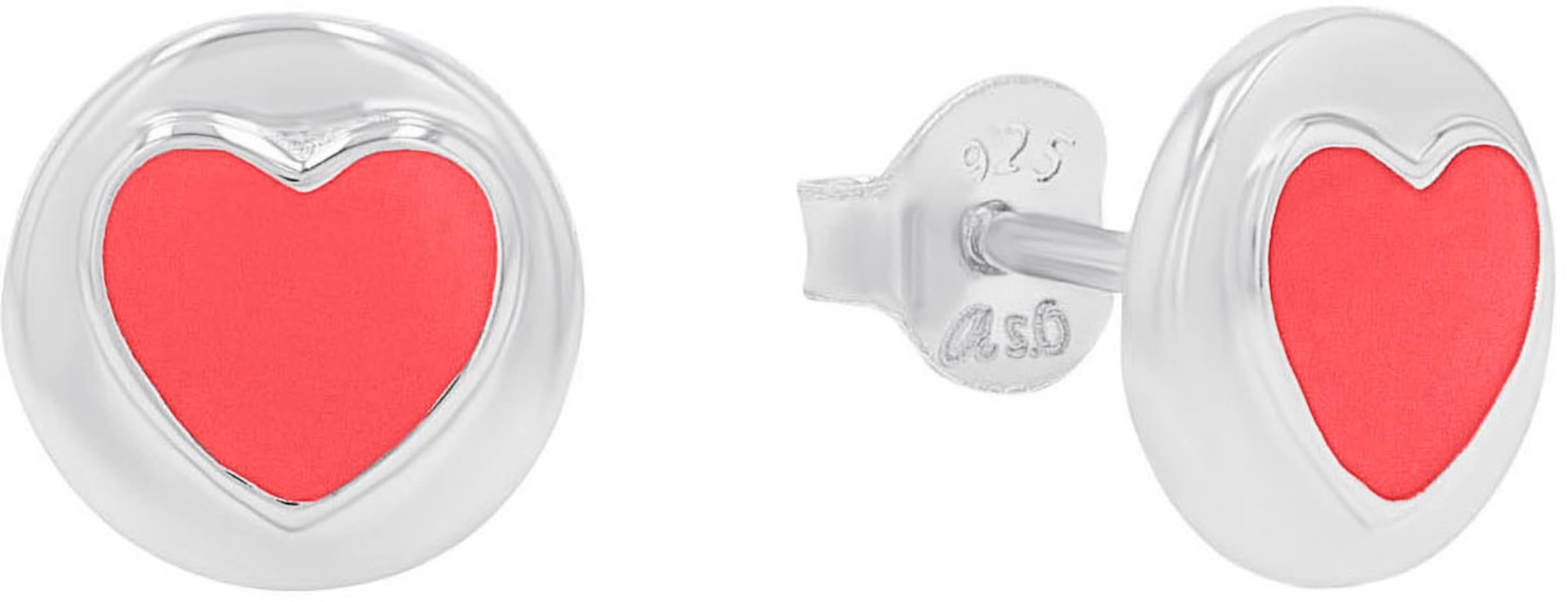 s.Oliver Ohrstecker in Silber: Vorderseite