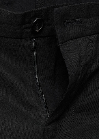 MANGO MAN Regular Pants 'Banarea' in Black