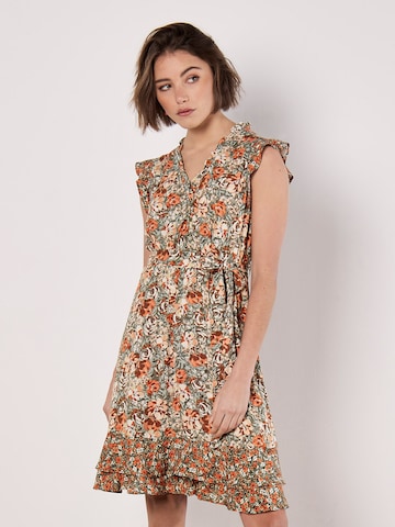 Robe d’été Apricot en orange