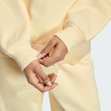 Felpa 'Essentials' di ADIDAS ORIGINALS in giallo