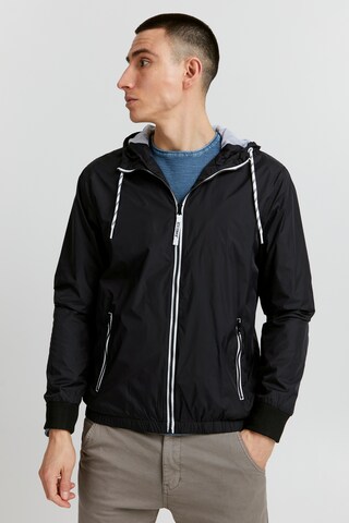 Veste mi-saison 'Rikko' INDICODE JEANS en noir : devant