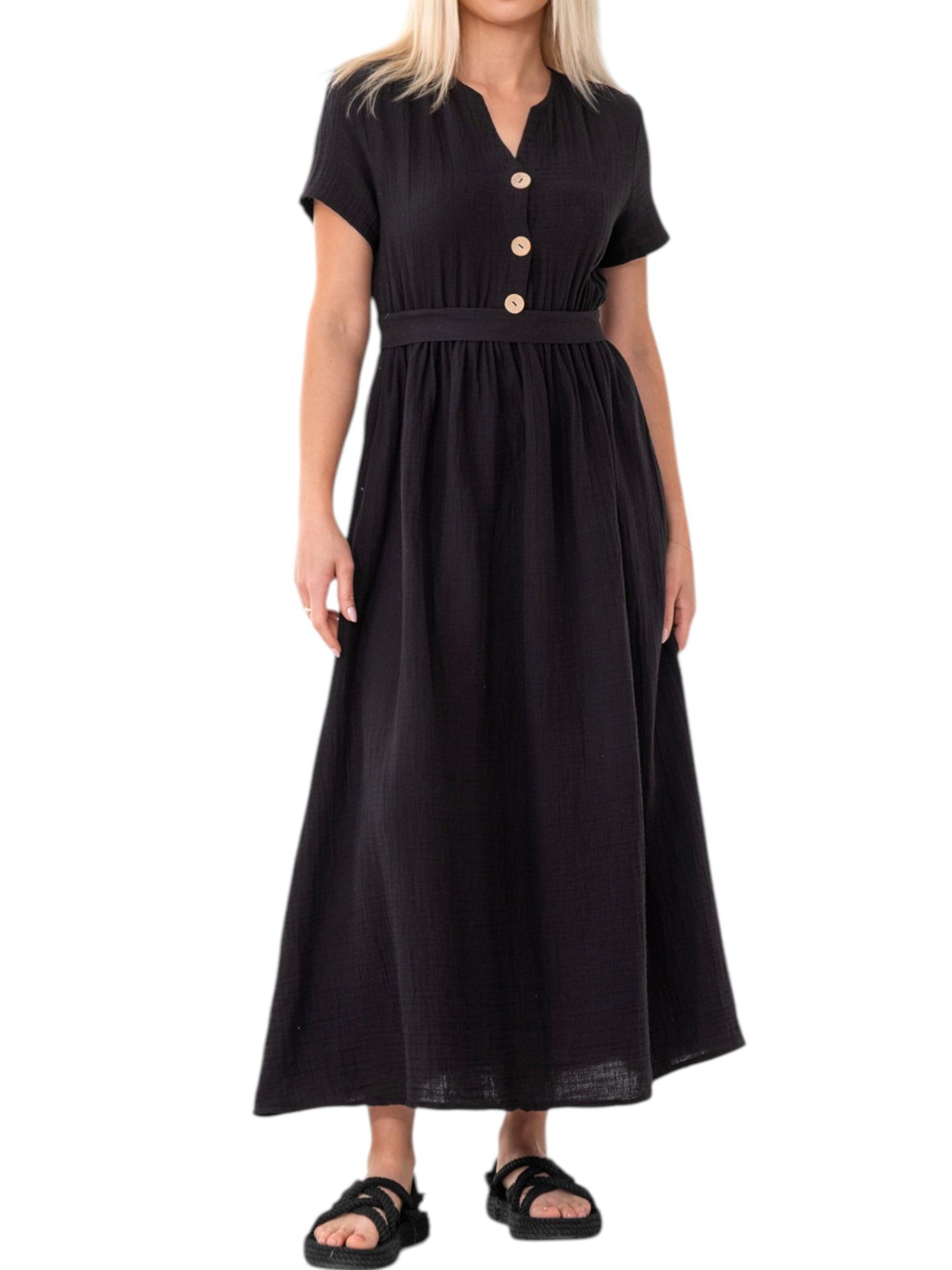 Robe d’été 'MIRA' WENOR en noir