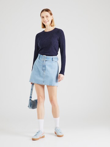 ONLY - Camisa 'ONLSHINY' em azul