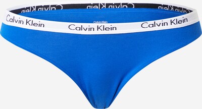 Calvin Klein Underwear Слип в кралско синьо / бяло, Преглед на продукта