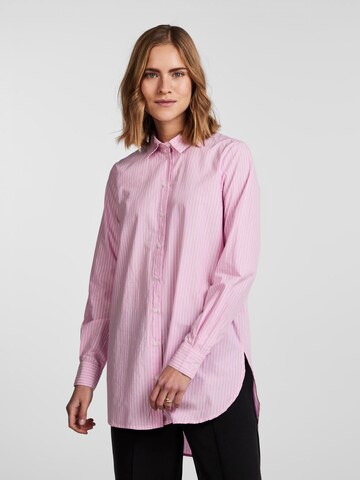 PIECES Blouse 'Jiva' in Pink: front