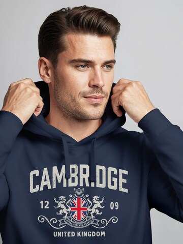 Neverless Sweatshirt 'Cambridge' in Blue