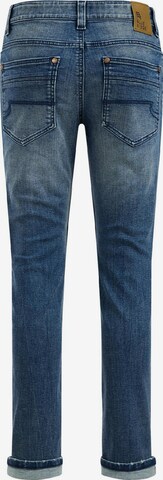 WE Fashion Regular Jeans in Blau