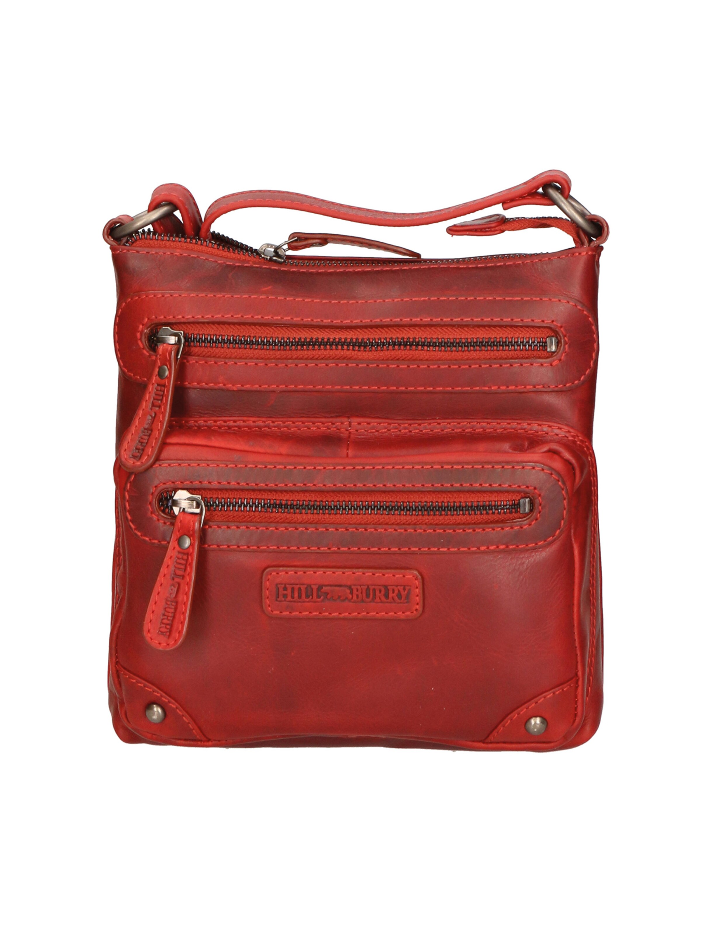 Borsa a tracolla di HILL BURRY in rosso: frontale