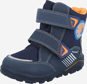 LURCHI - Botas en azul: frente