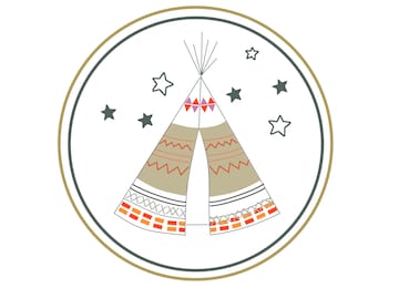 LILIPUT Body 'Indianerzelt' in Grau