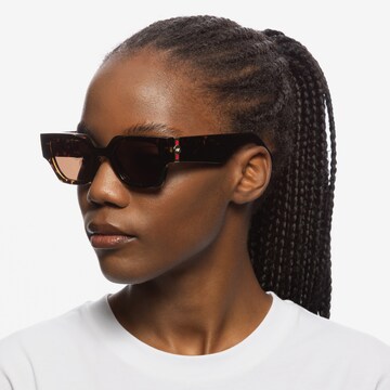 LE SPECS Sunglasses 'POLYBLOCK' in Brown
