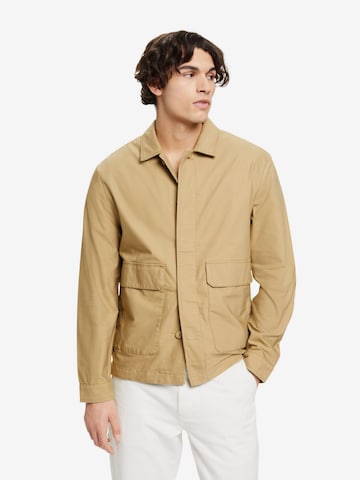 ESPRIT Between-Season Jacket in Beige: front