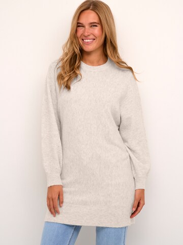 Kaffe Knitted dress 'Rachel' in Beige: front