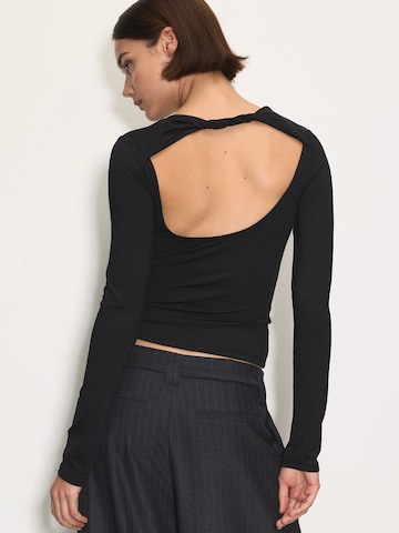 Pull&Bear Shirt in Zwart