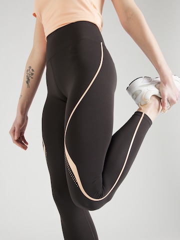 Röhnisch Skinny Sportbroek 'Speed Line' in Zwart