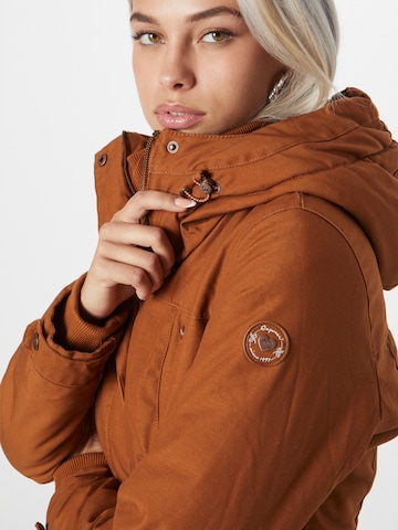 Ragwear Vinterparkas 'JANNISA' i brun