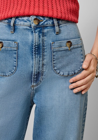 QS Loosefit Jeans 'Catie' in Blauw