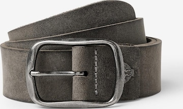 PME Legend Bälte 'Leather belt' i grå: framsida