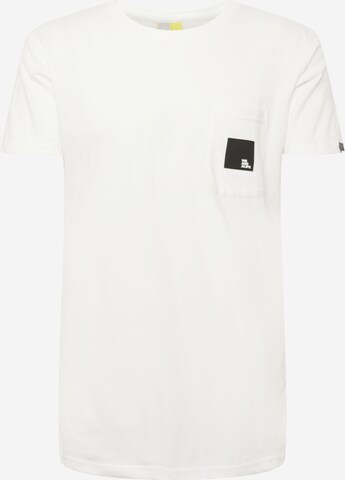 Alife and Kickin Shirt in White: front