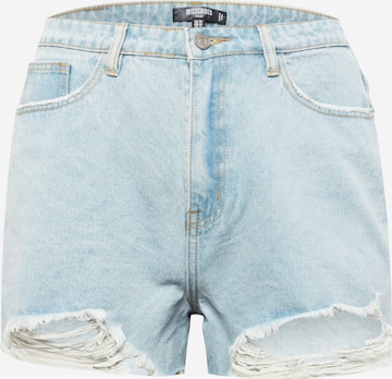 Missguided Plus Shorts in Blau: front