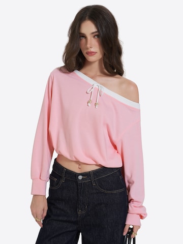 Felpa di Imily Bela in rosa: frontale
