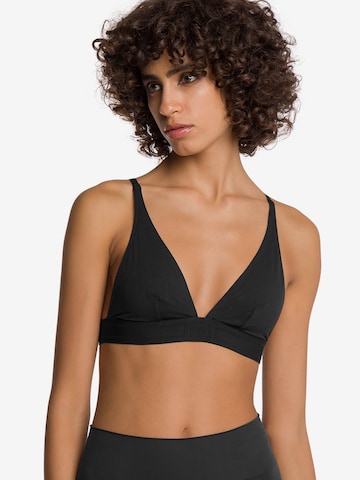 Wolford Triangle Bra in Black: front