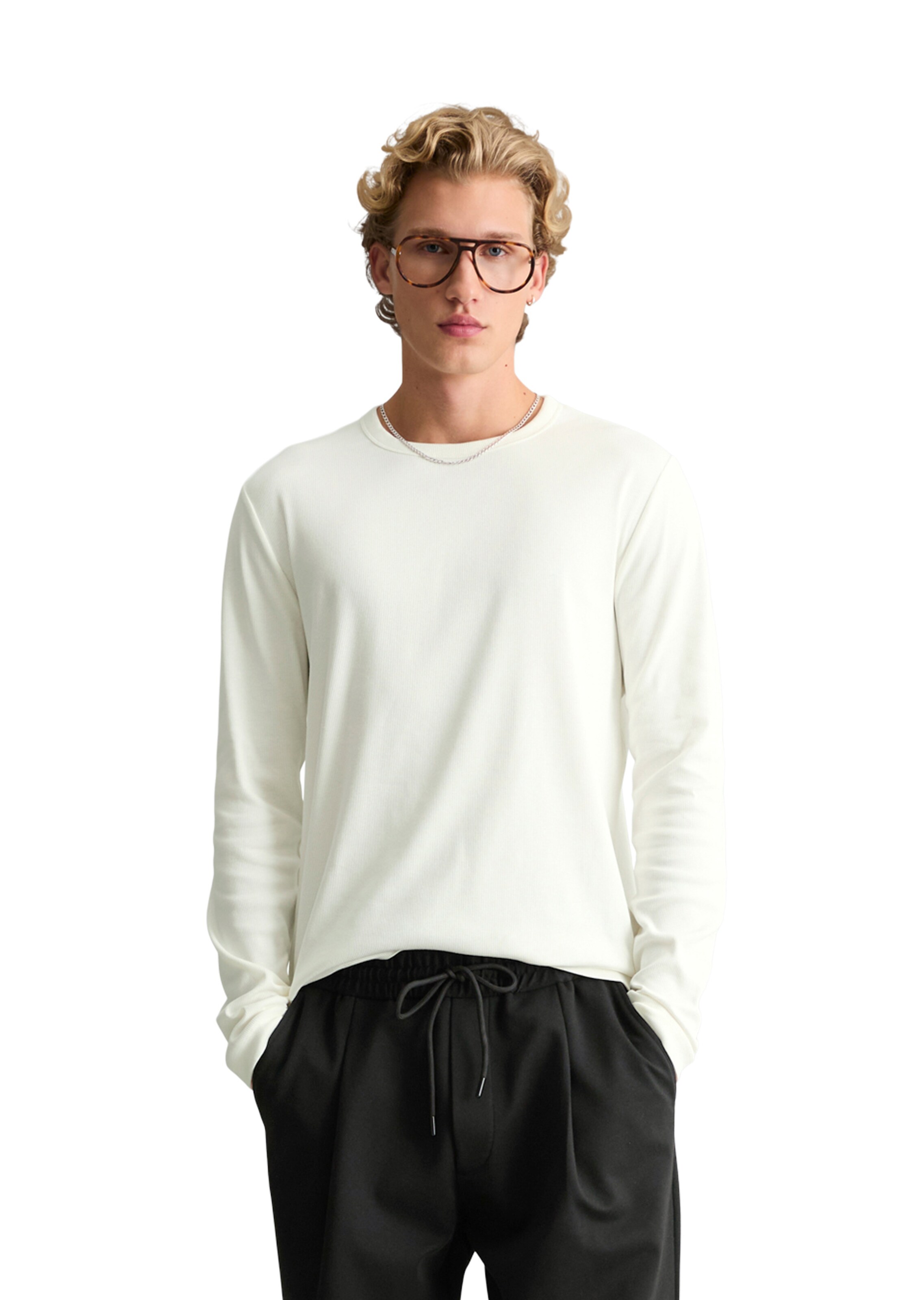 Marc O'Polo DENIM Shirt in White: front