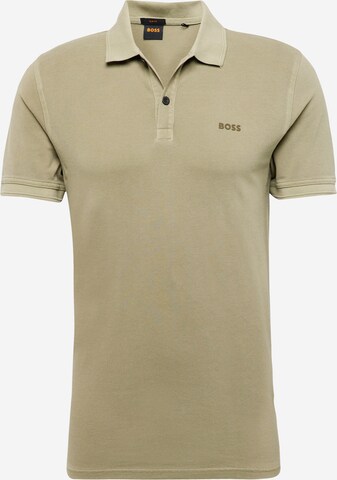 BOSS - Camiseta 'Prime' en verde: frente