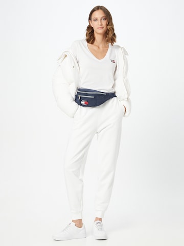 TOMMY HILFIGER Tapered Pants in White