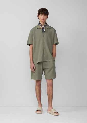 QS Regular Fit Hemd in Grün