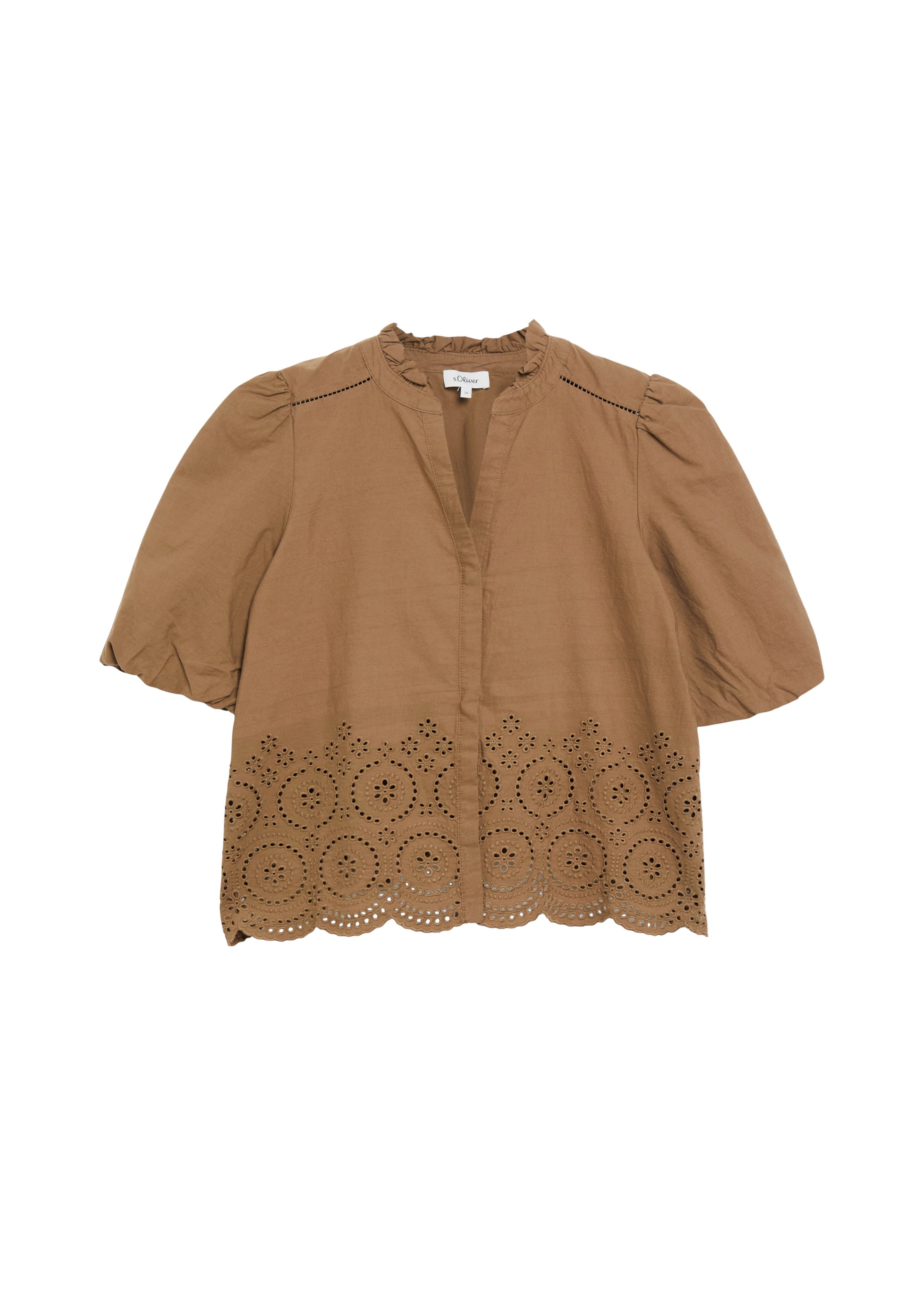 s.Oliver Blouse in Brown: front