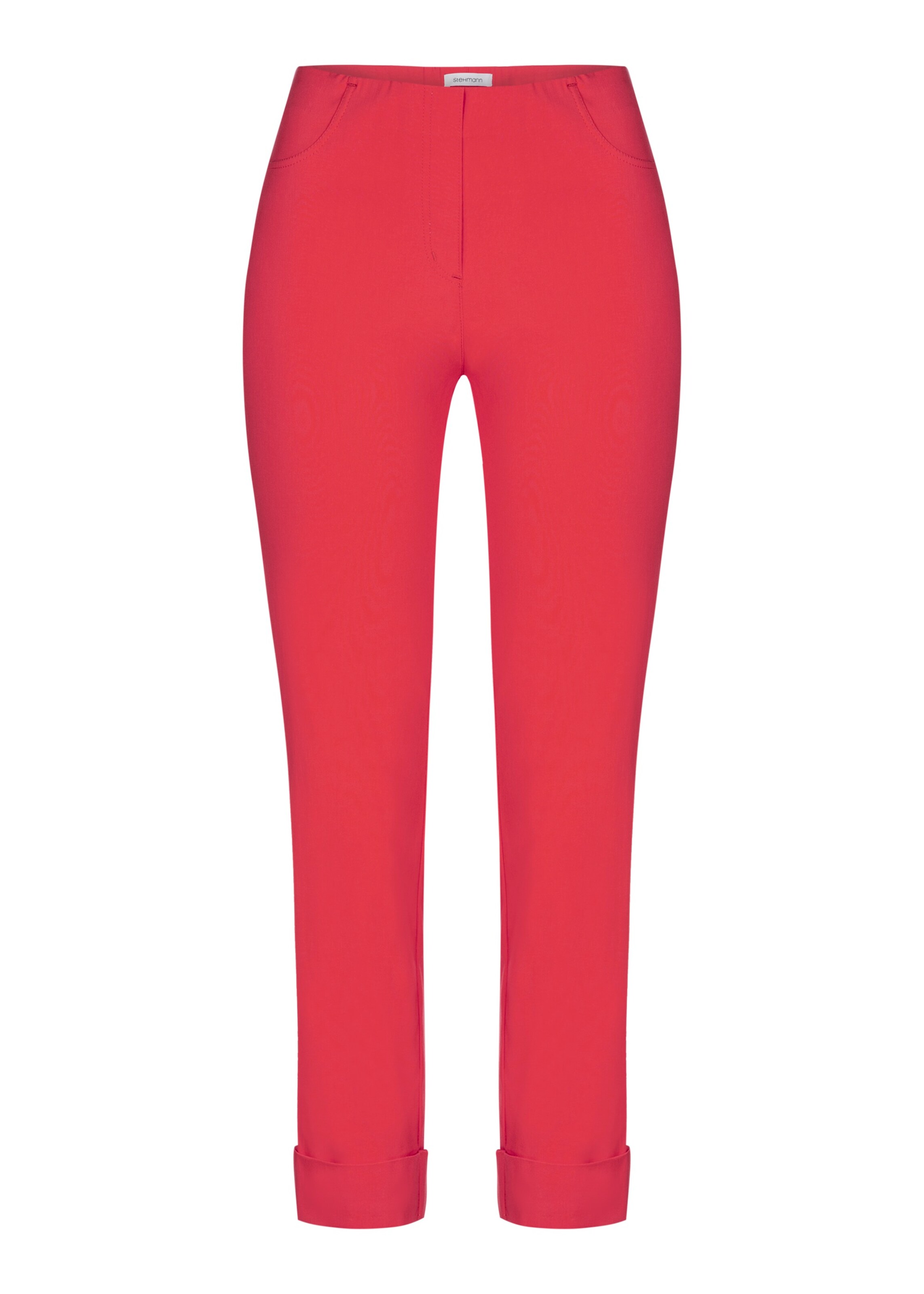 STEHMANN Hose in Rot: Vorderseite