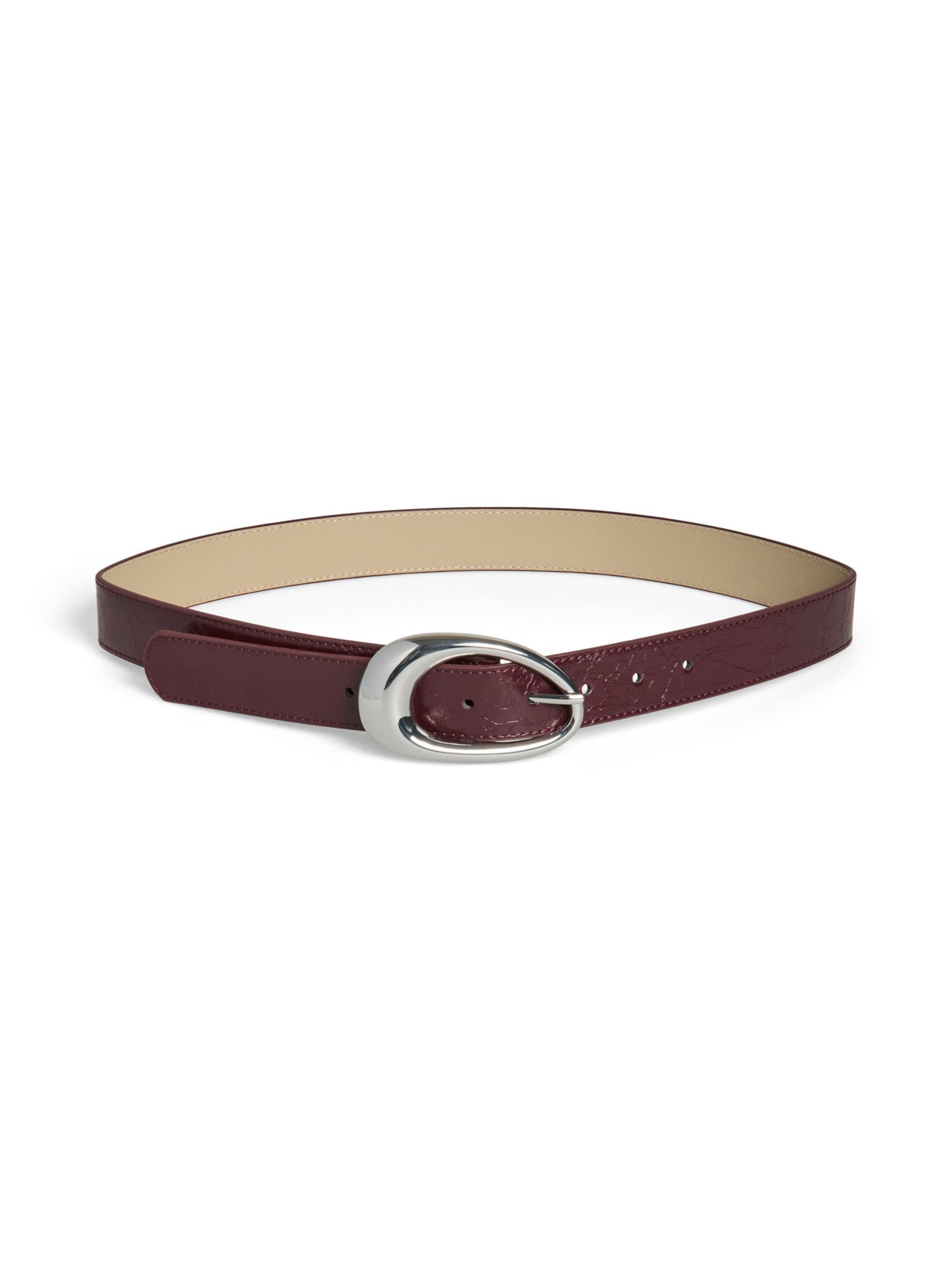 Ceinture 'PCNoyce' PIECES en rouge : devant