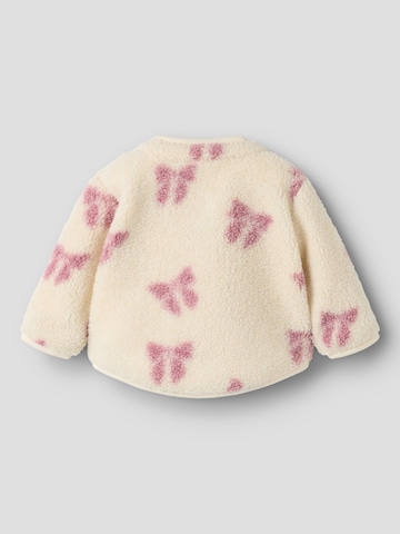 NAME IT Fleece Jacket 'NBFOlaja' in Beige