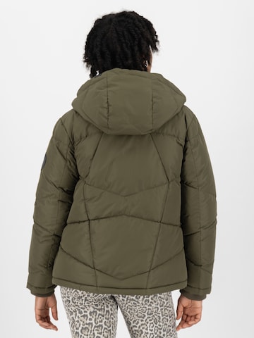 Alife and Kickin Winter Jacket 'Kasandra' in Green