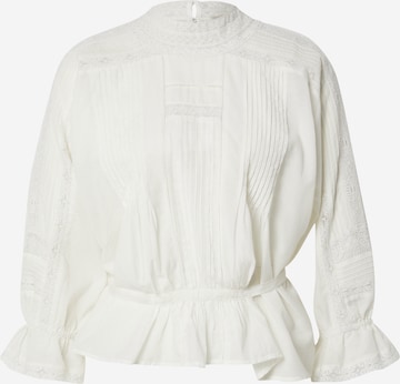 Vanessa Bruno - Blusa 'VIVA' en blanco: frente