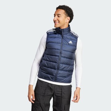 ADIDAS SPORTSWEAR Sportbodywarmer 'Essentials' in Blauw: voorkant