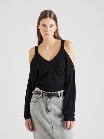 Pull-over IRO en noir : devant