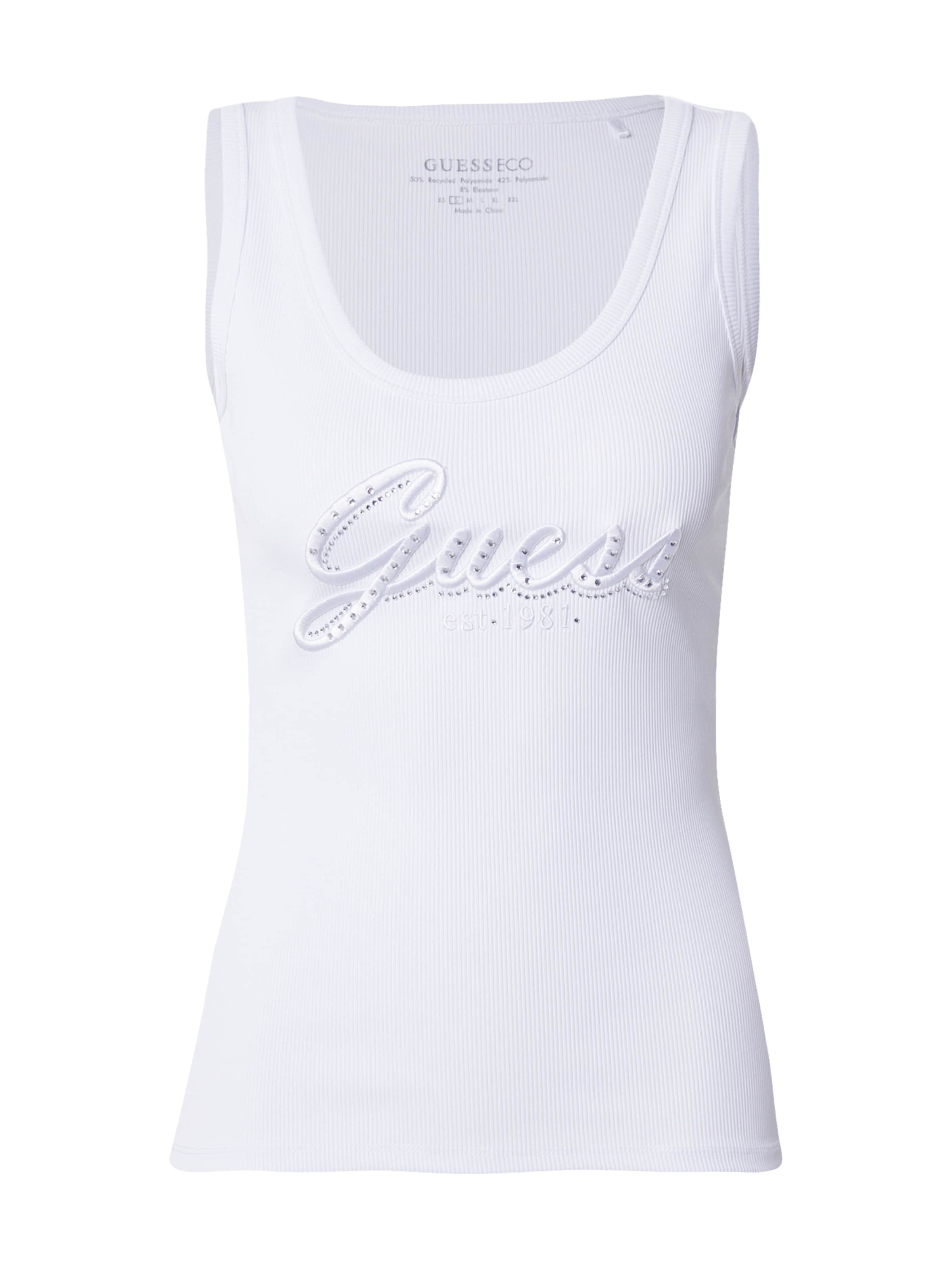 GUESS - Top 'RAISSA' en blanco: frente