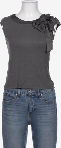 H&M Top & Shirt in XXXS in Grey: front