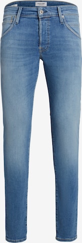 Coupe slim Jean 'Glenn Fox' JACK & JONES en bleu : devant