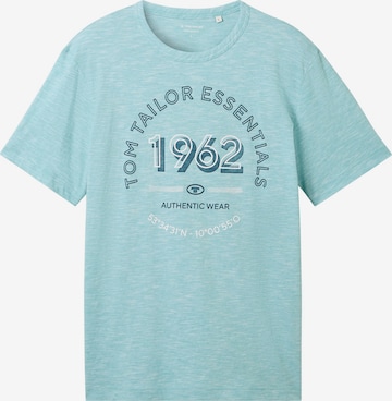 TOM TAILOR - Camisa em azul: frente